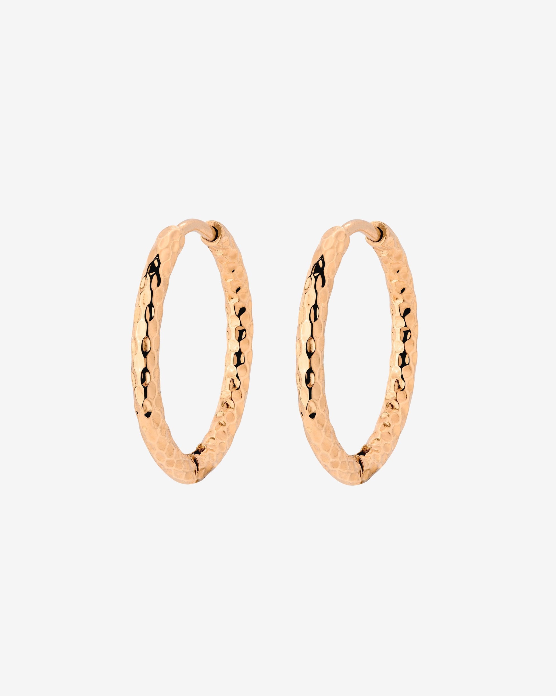 Prism Hoops Medium Rose Gold
