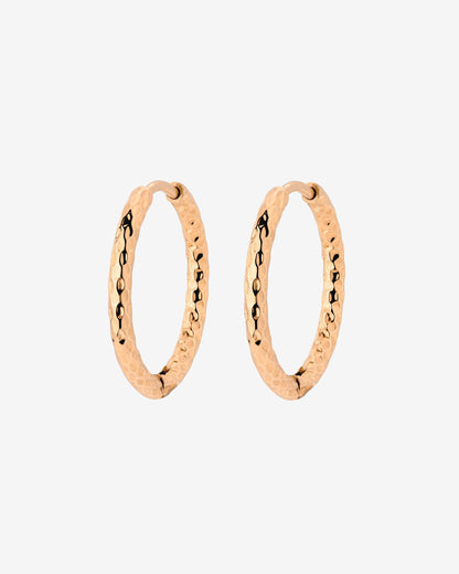 Prism Hoops Medium Rose Gold