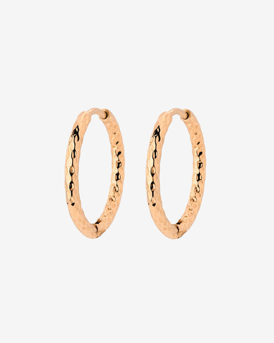 Prism Hoops Medium Rose Gold