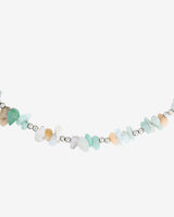 Maritime Gem Necklace Silver