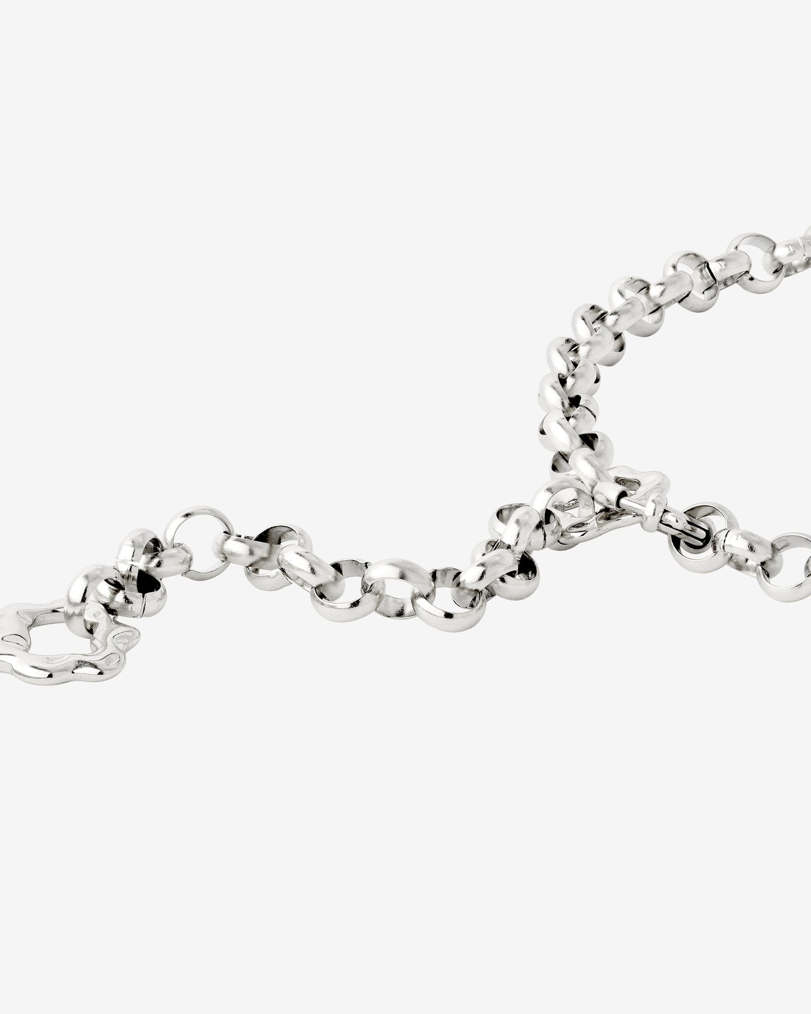 Love Me Bold Necklace Silver