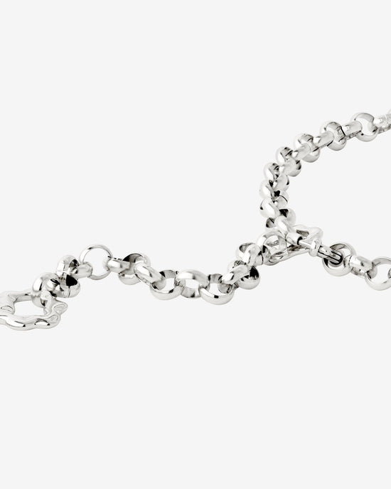 Love Me Bold Necklace Silver