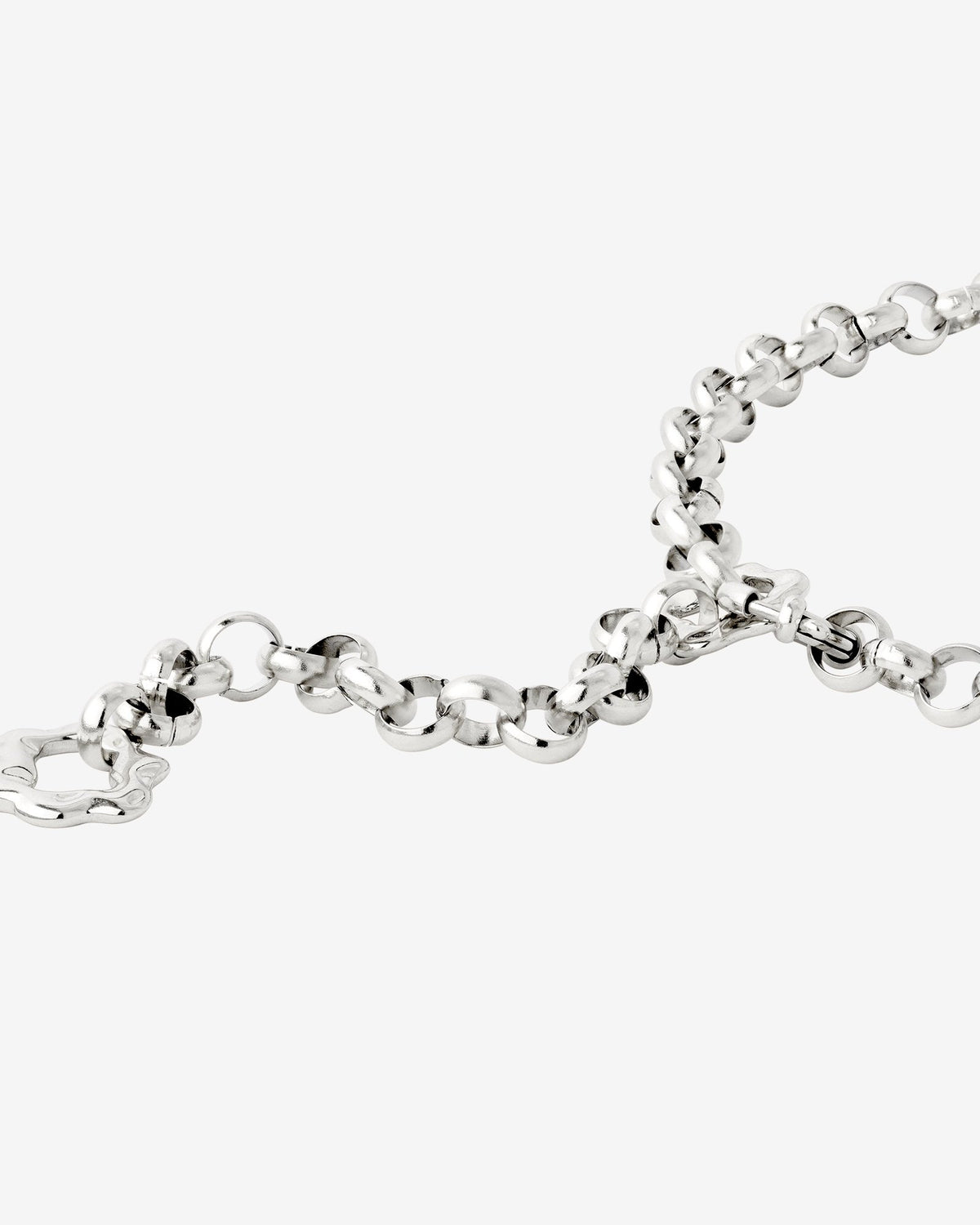 Love Me Bold Necklace Silver