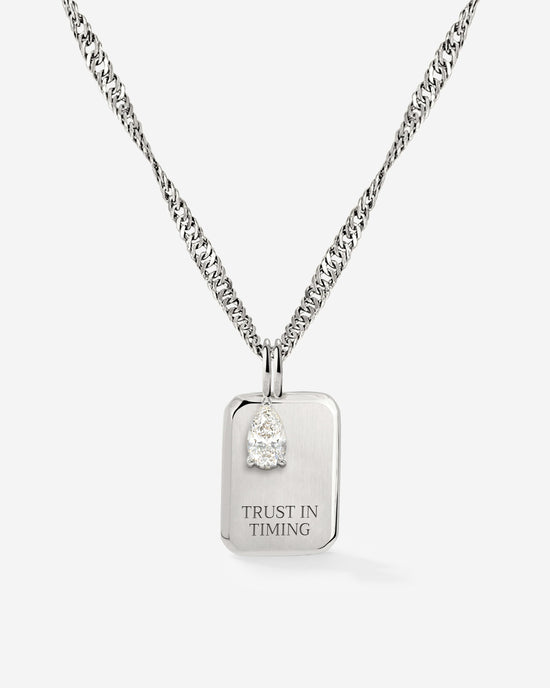 Shiny Trust in Timing Necklace