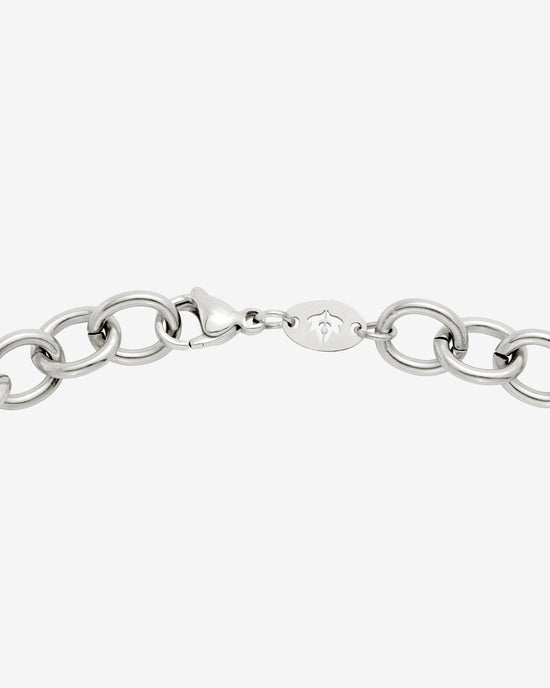 Love Me a Link Necklace Silver