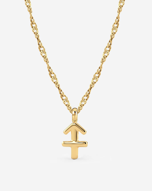 Sagittarius Bubble Necklace gold