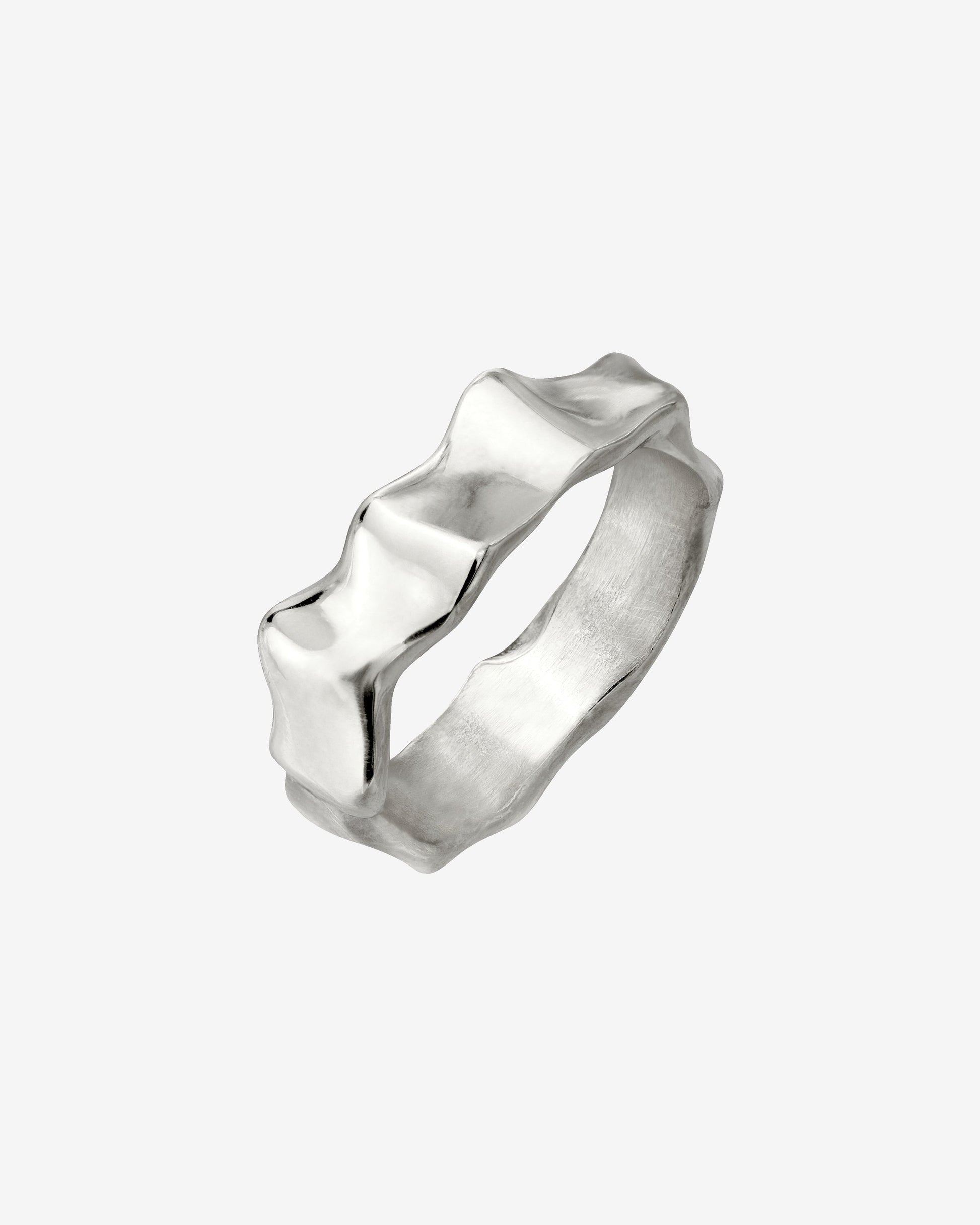 Melting Ring Silver