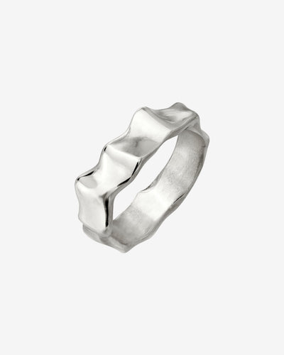 Melting Ring Silver