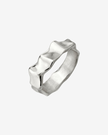 Melting Ring Silver