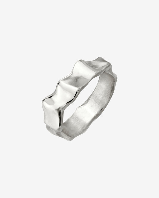 Melting Ring Silver