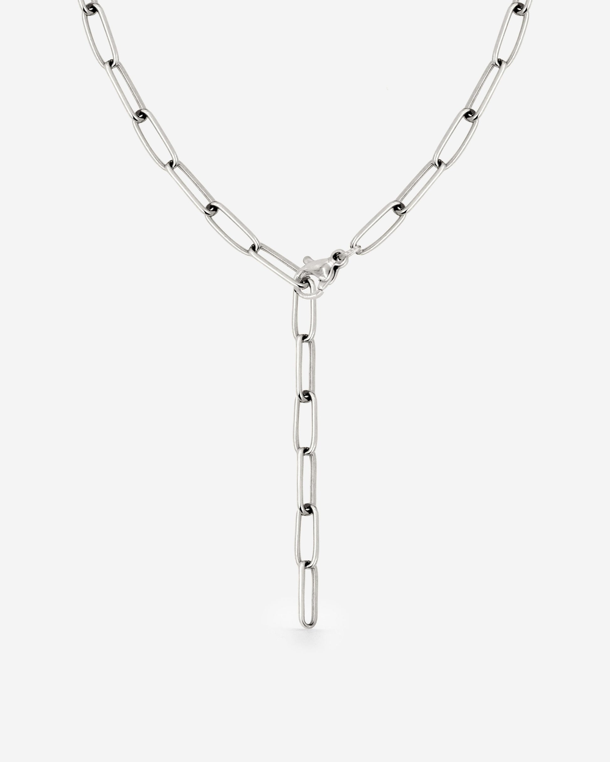 Honey Y-Necklace Silver