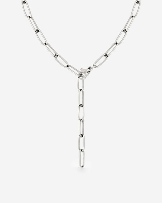 Honey Y-Necklace Silver
