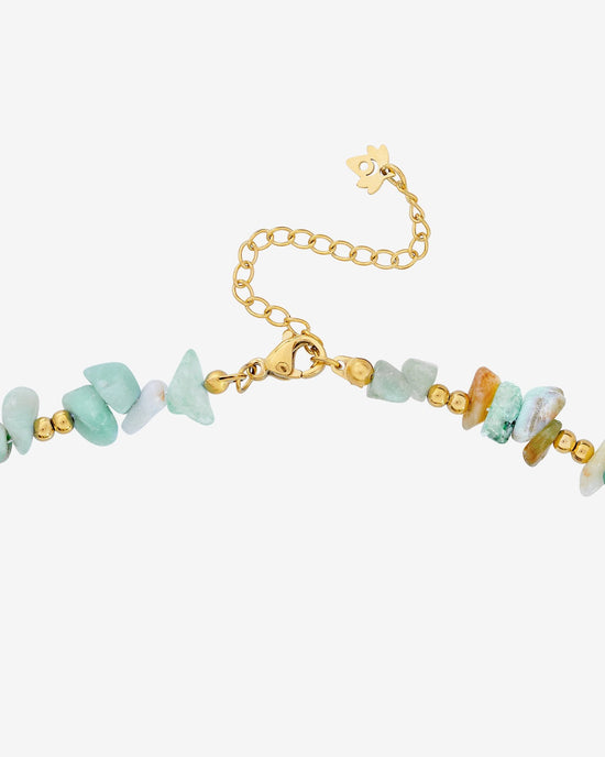 Maritime Gem Necklace Gold