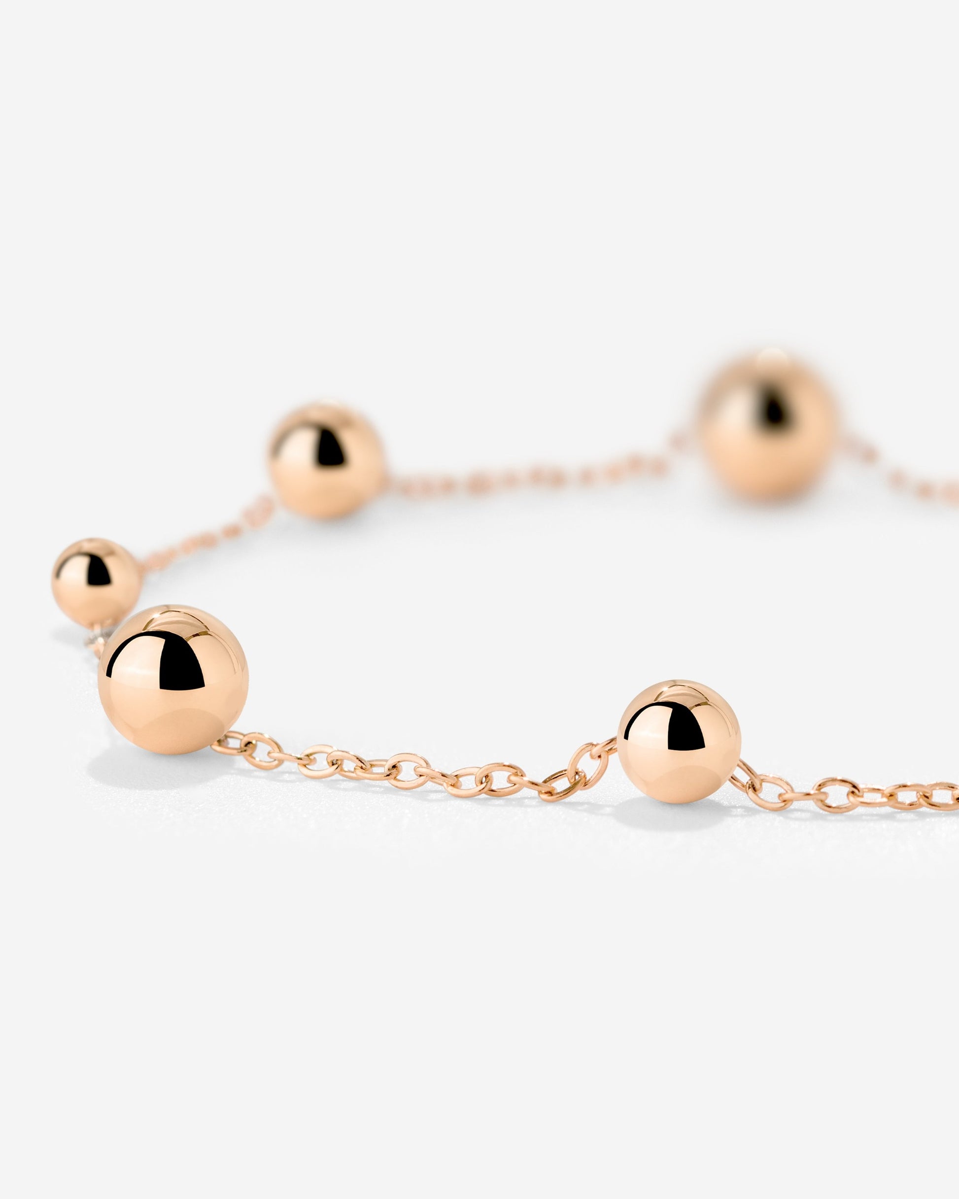 Infinite Beads Bracelet Rose Gold