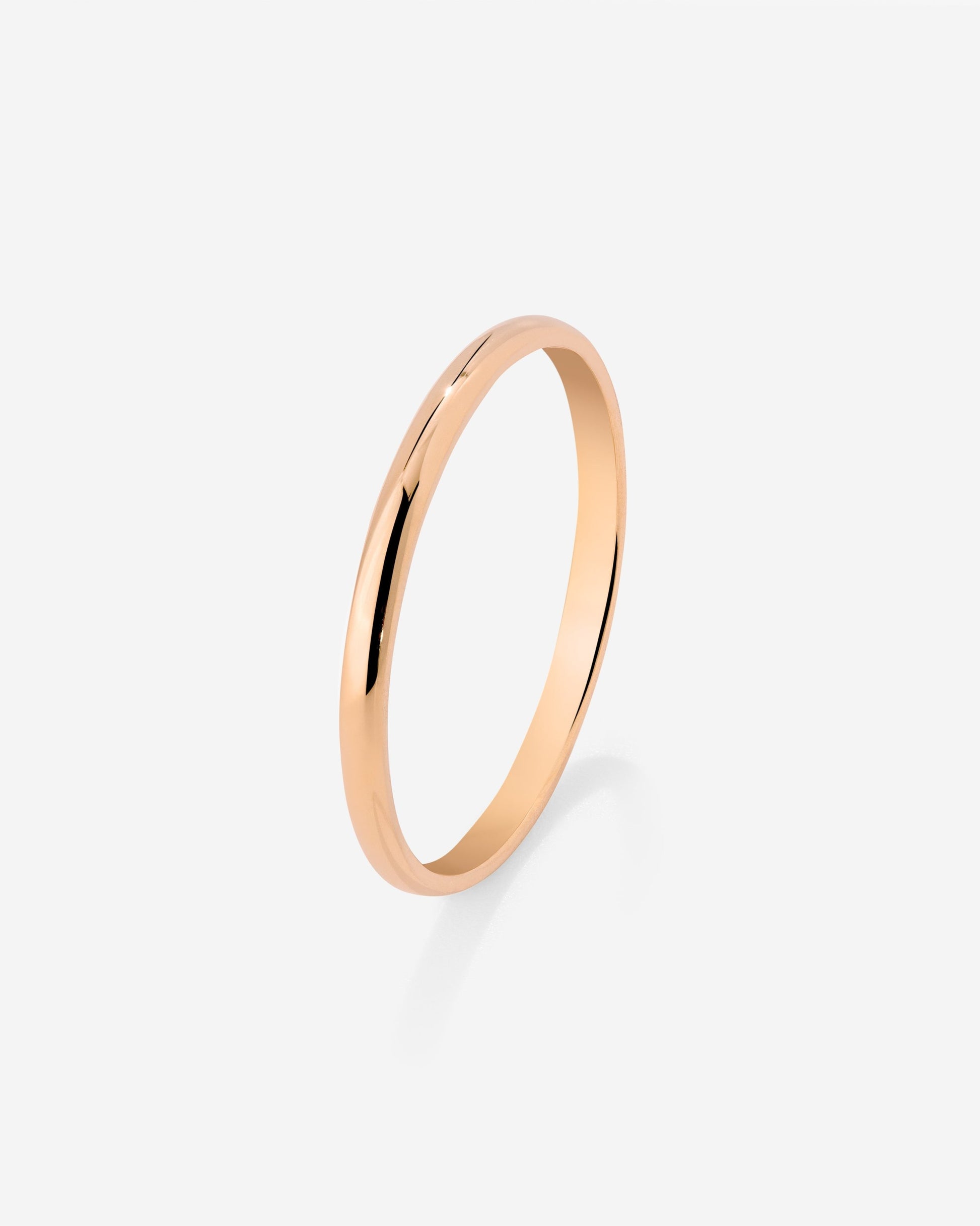 Fine Line Ring Rose Gold