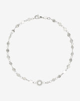 Sunny Side Up Anklet Silver
