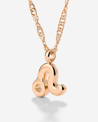 Leo Bubble Necklace Rose Gold