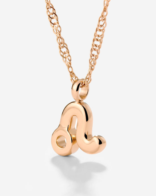Leo Bubble Necklace Rose Gold