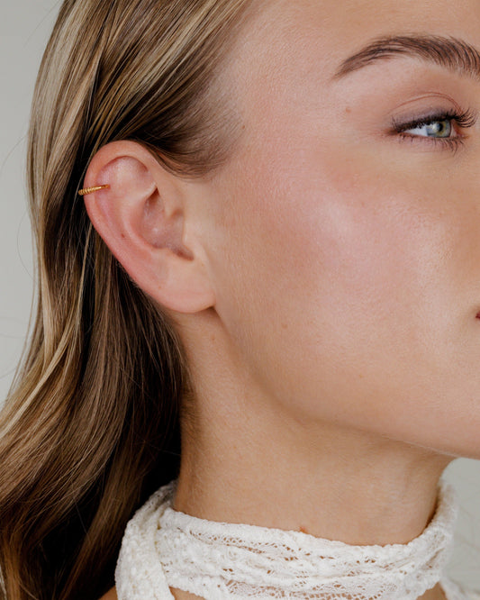 Striped Piercing Rose Gold