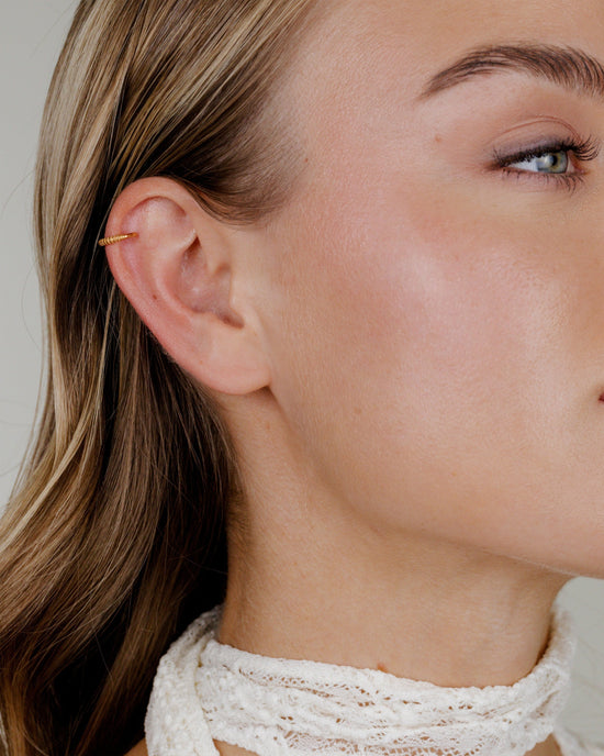 Striped Piercing Rose Gold