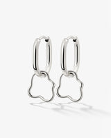 Forming Fluids Oval Hoop Set Baby Silver