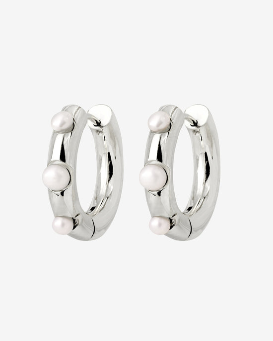Timeless Chic Hoopies Silver