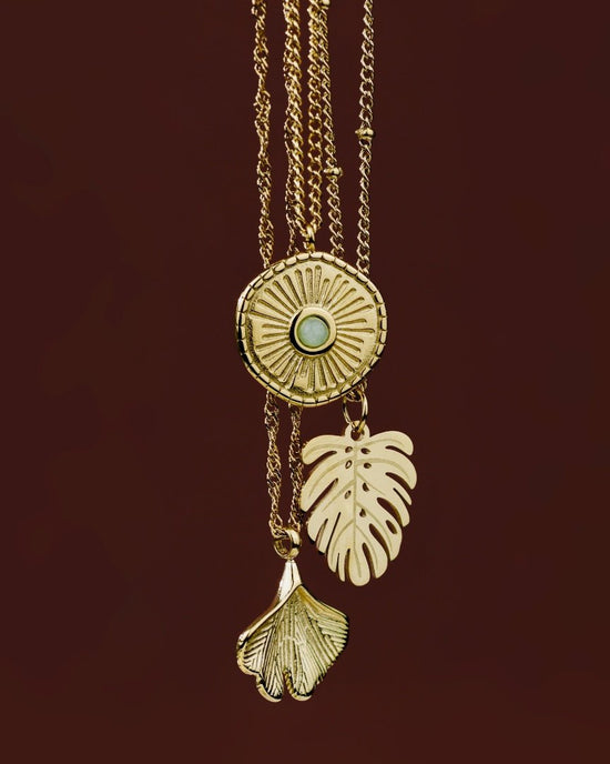 Moss Necklace Silver