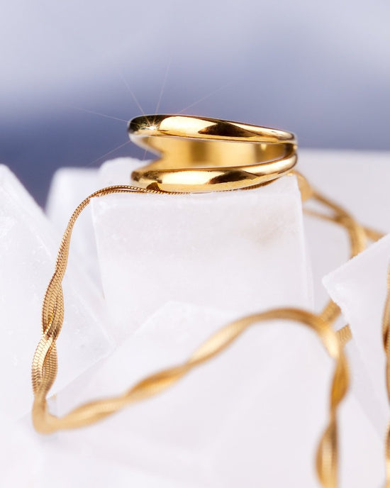 Duality Ring Silver