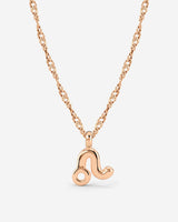Leo Bubble Necklace Rose Gold