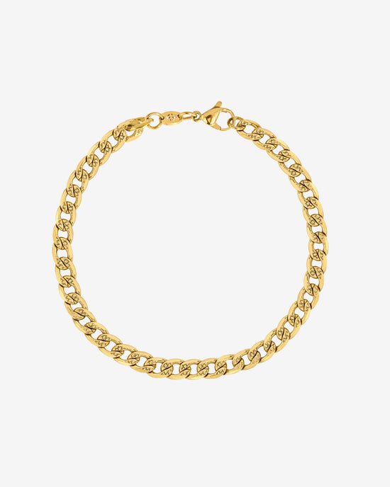 Cuban Chain Bracelet Gold