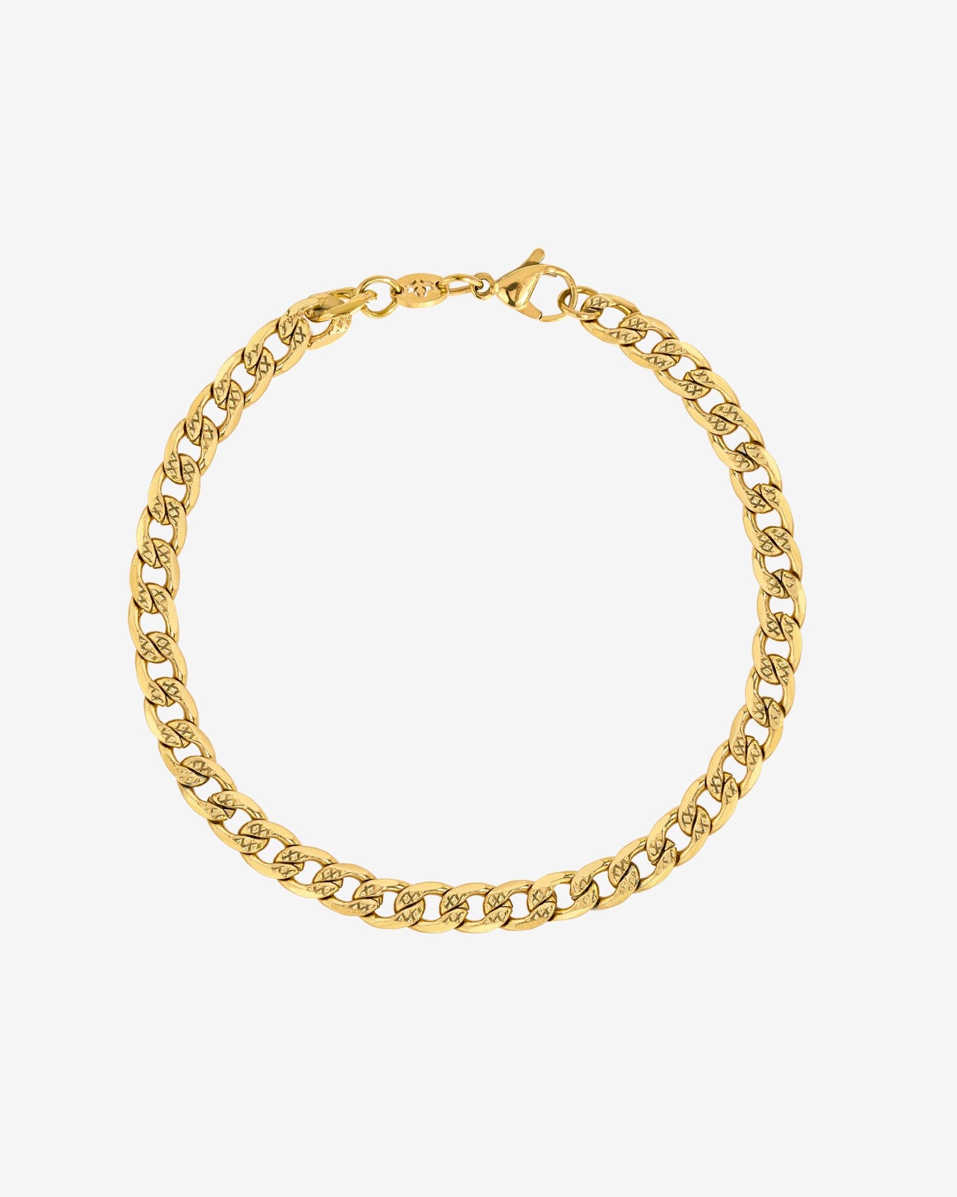 Cuban Chain Bracelet Gold