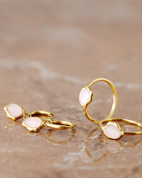 Lively Lisa Hoop Set Small gold