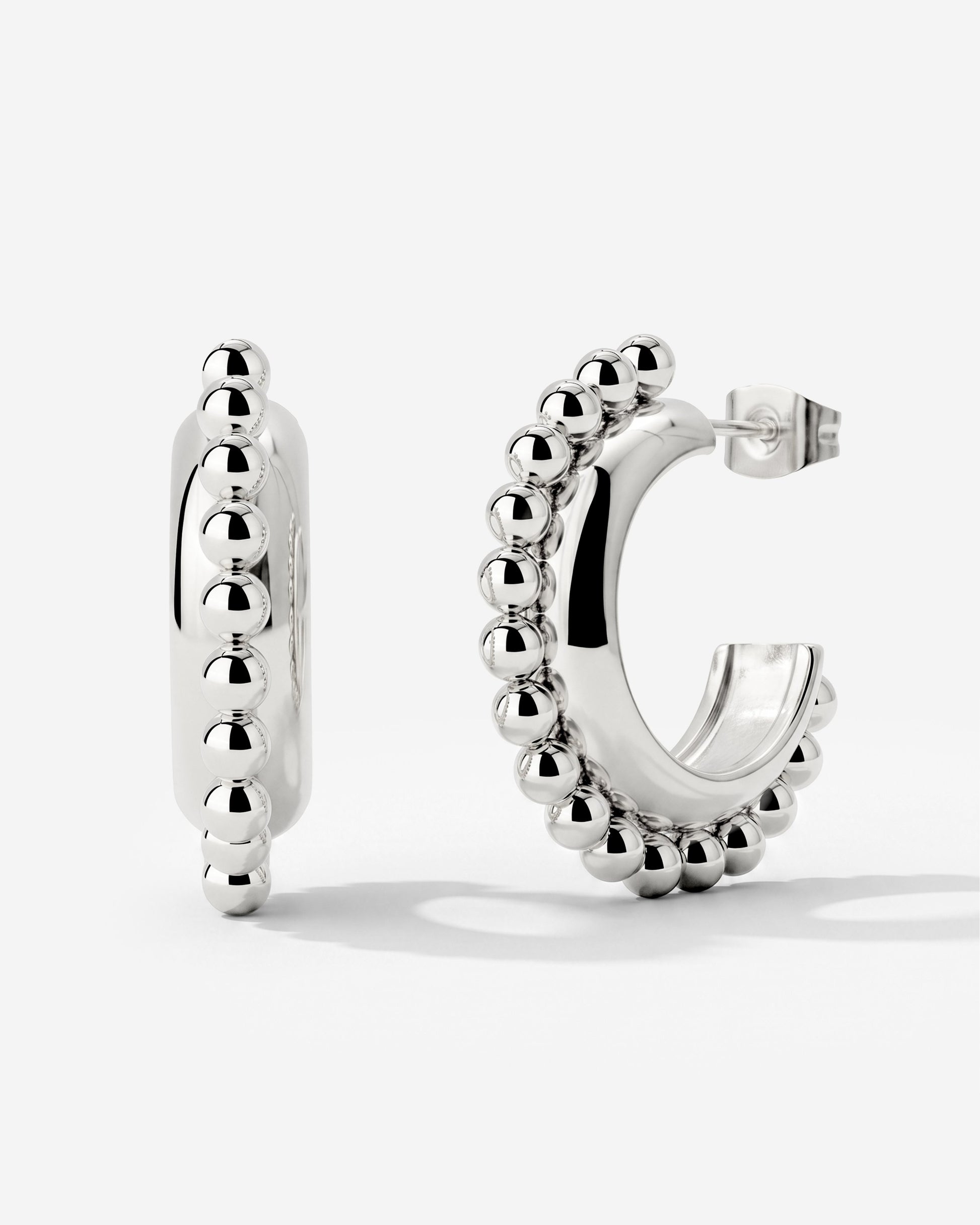 Glow Drops Hoop Studs