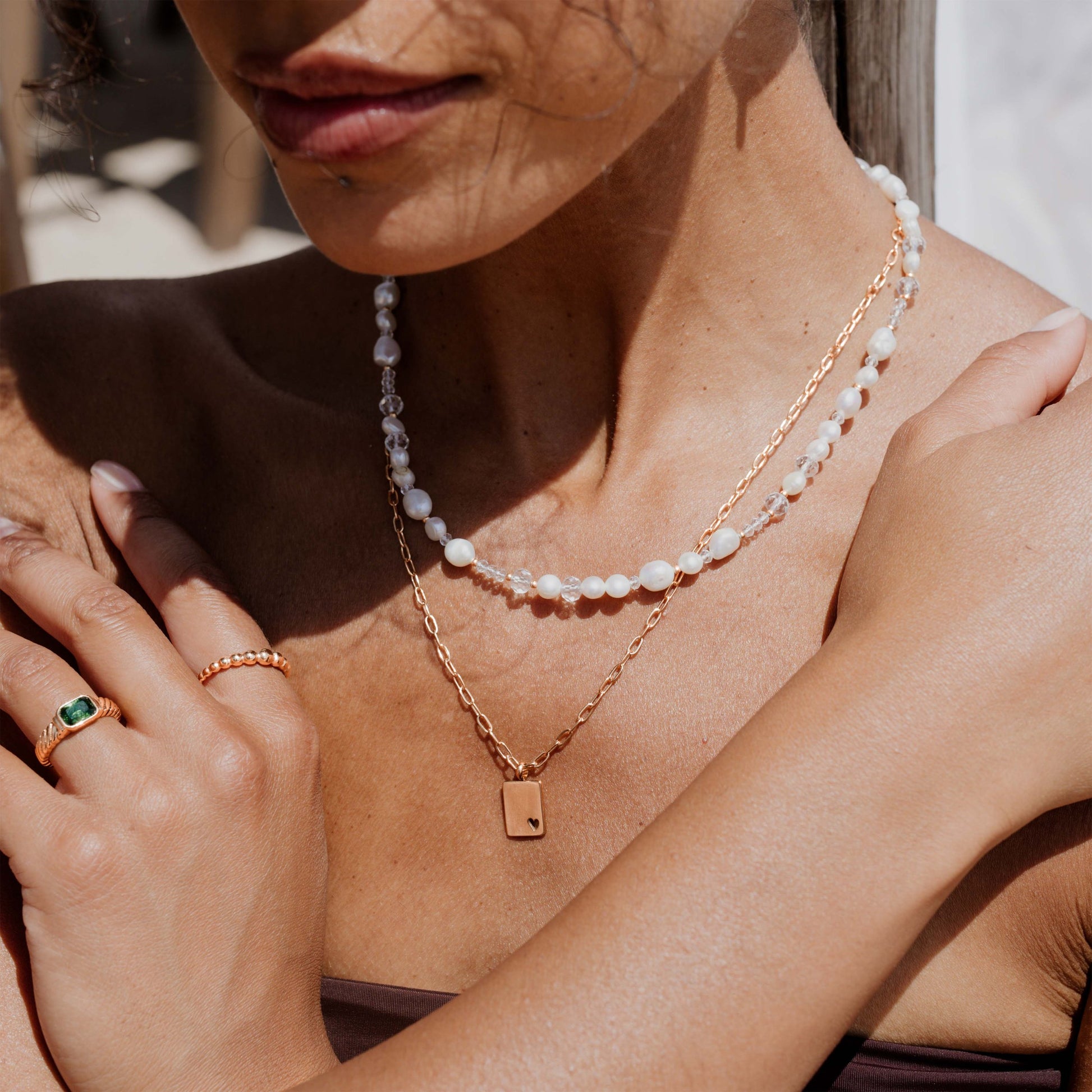 Little Lover Necklace Rose Gold