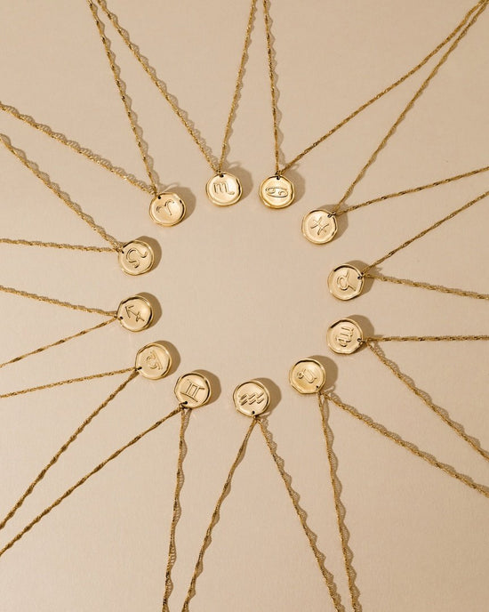 Zodiac Necklace – Gemini Rose Gold