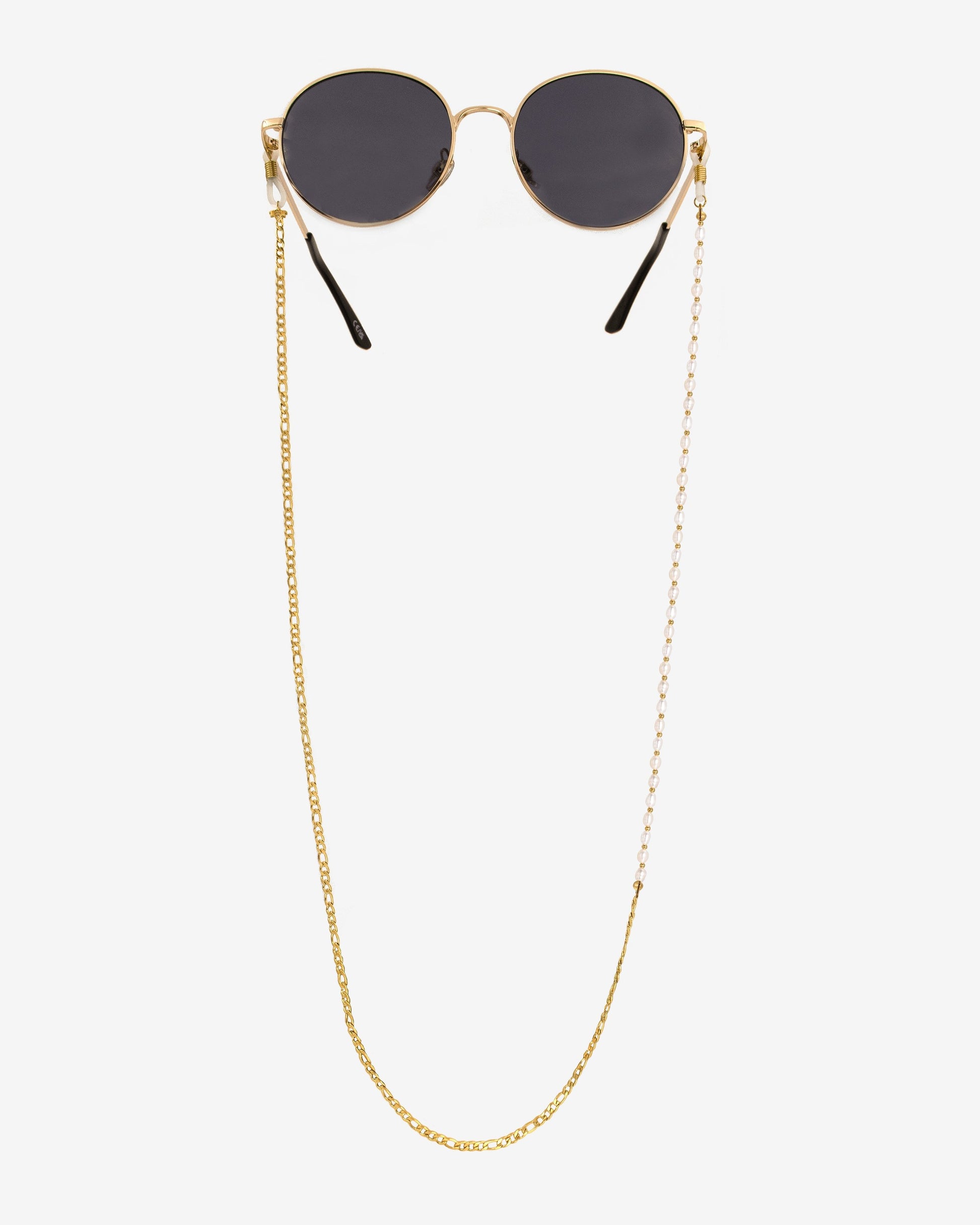 Pearly Sunglasses Chain Gold
