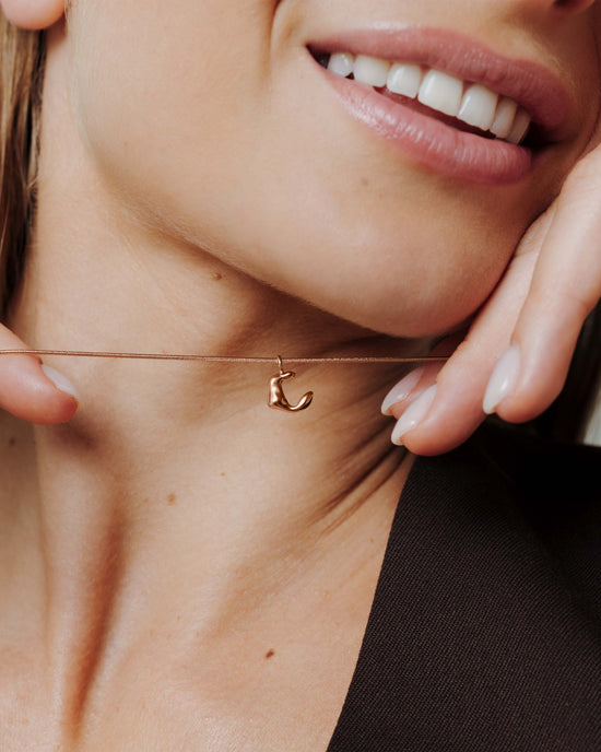 Lunar Leni Choker Rose Gold