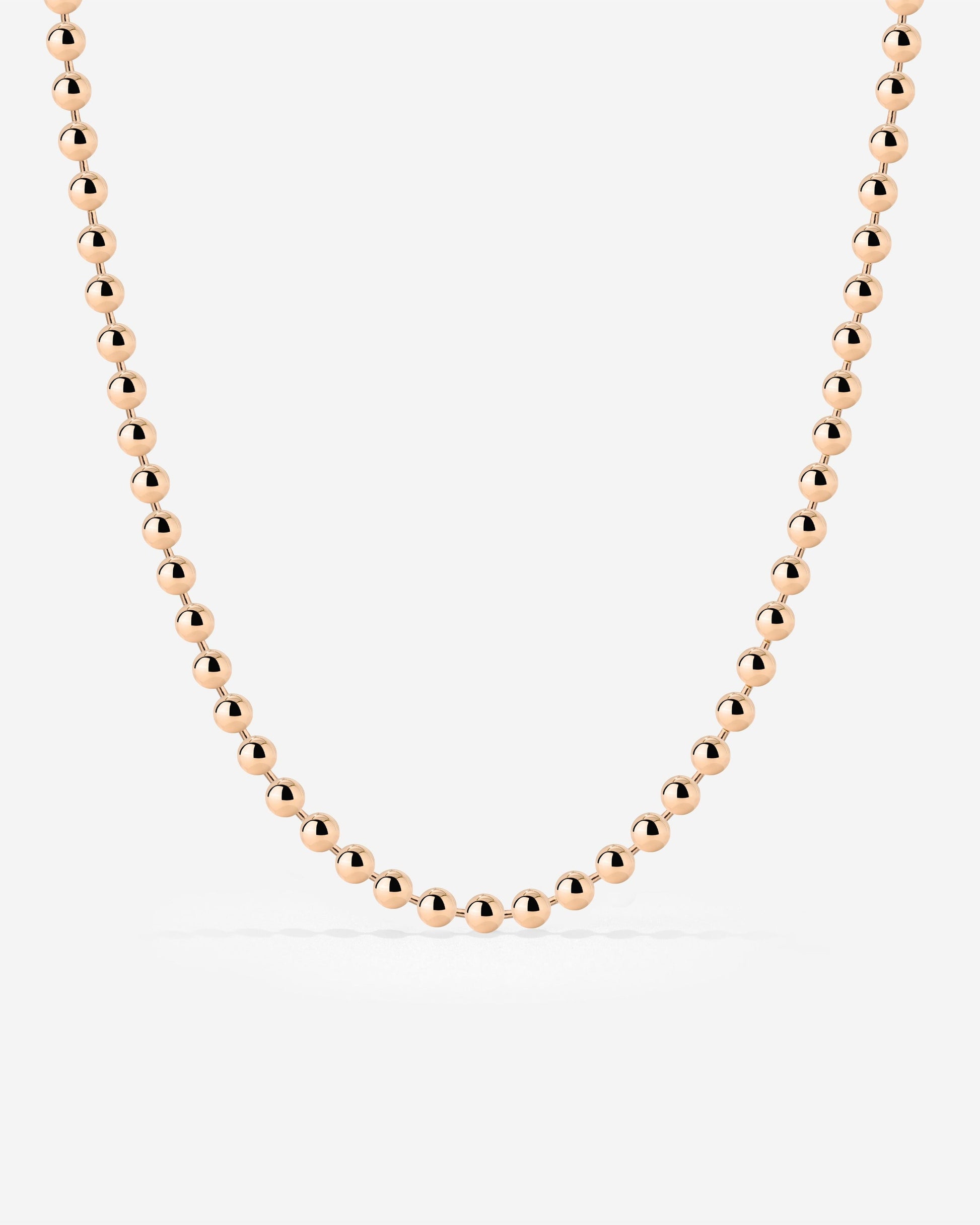 Bubbly Necklace Rose Gold