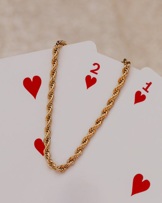 Rope Chain Bracelet Silver
