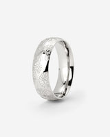 Ammonite Shell Ring Silver