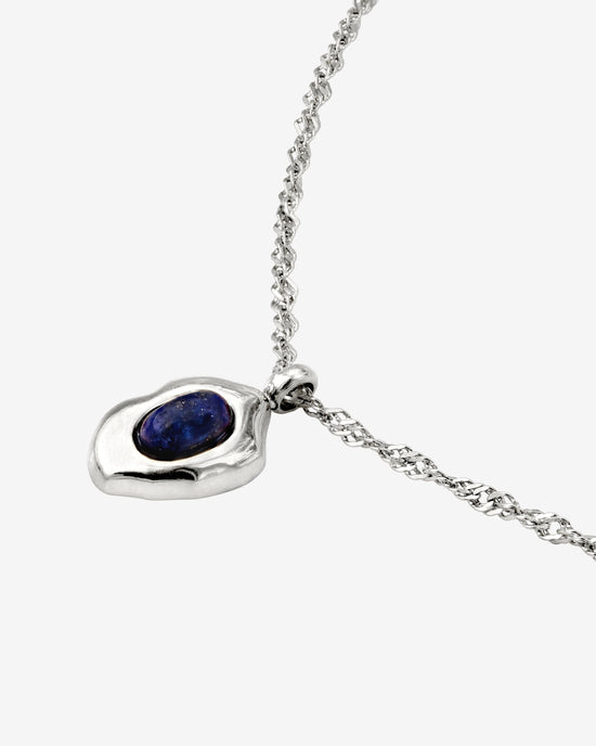 Blue Breeze Necklace Silver