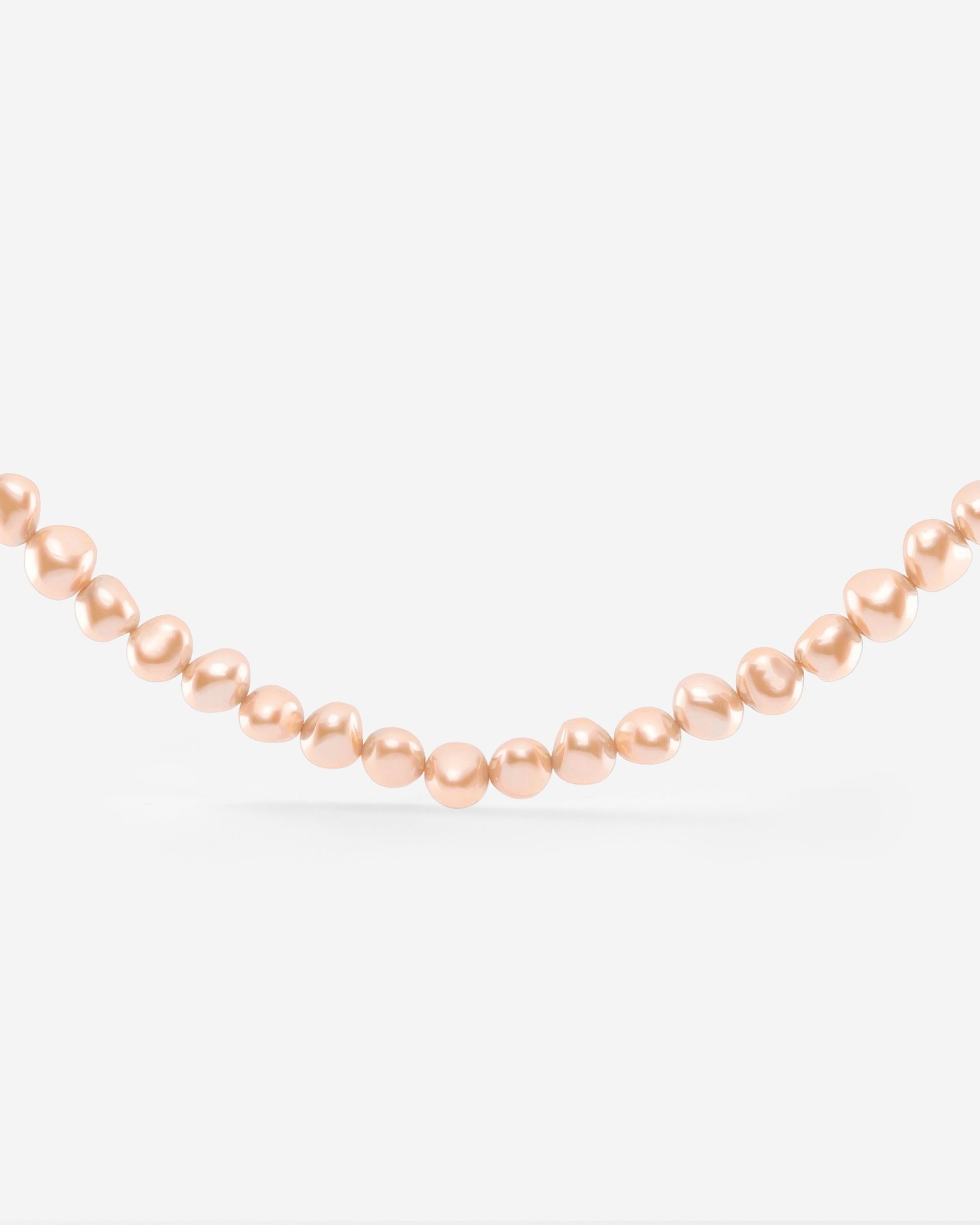 Dusty Rose Perlita Choker Silver