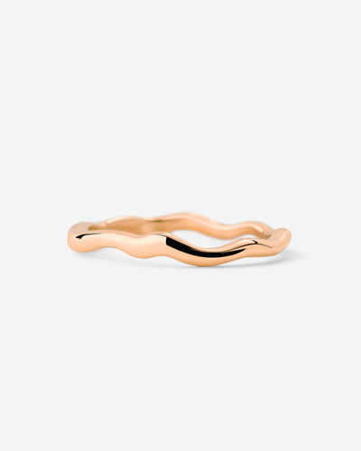 Flowing Ring Rose Gold