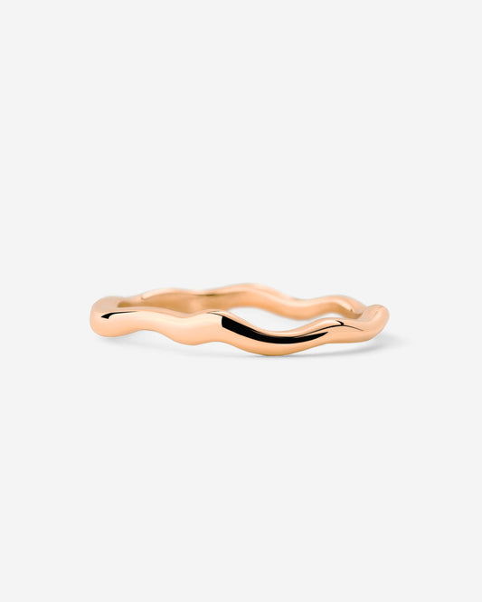 Flowing Ring Rose Gold