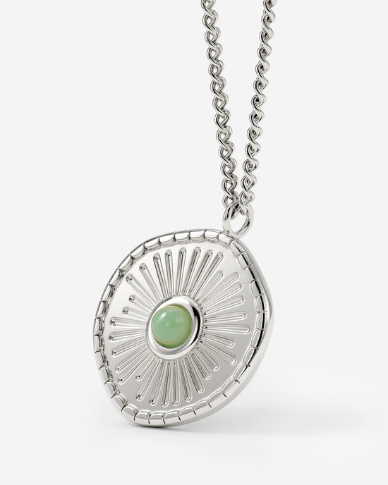 Moss Necklace Silver