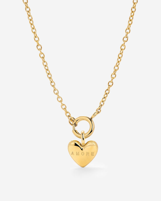 Amore Mio Classic Chain Necklace Set gold