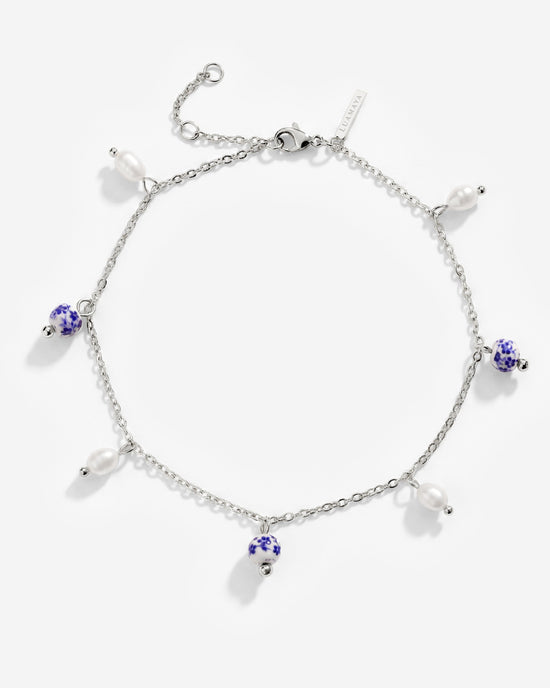 Pearly Tiles Anklet