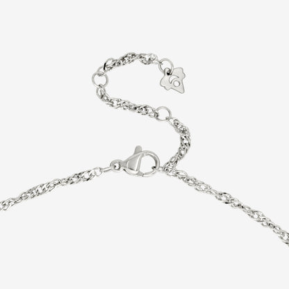 Free Sunny Swirl Necklace Silver