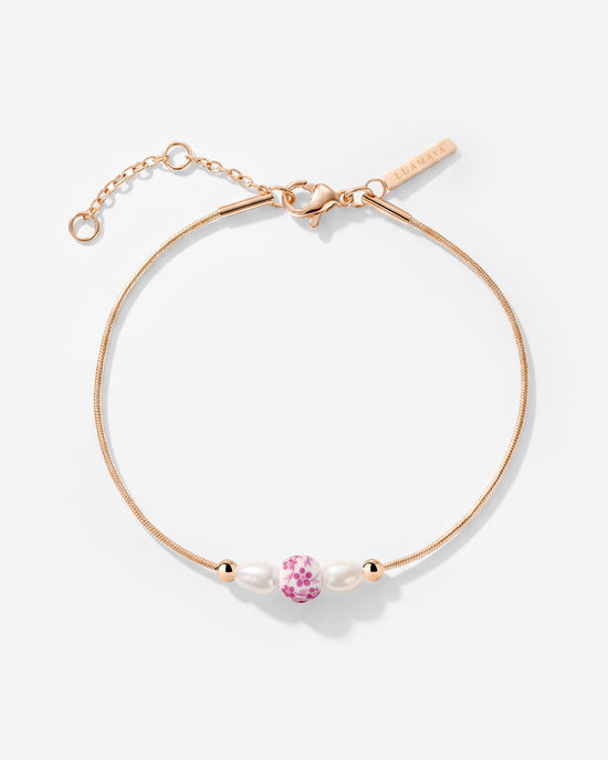 Painted Pink Bracelet