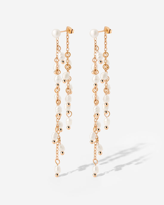 Cascade Pearl Earrings